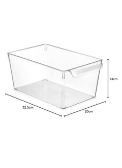 dunya Plastic Fridge Organizer, (1pcs) Food Storage Lid for Kitchen and Refrigerator Storage Egg Fruits Vegetable Storage Box Refrigerator Size 4.6oz  - Image 3