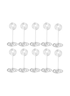 RARELY 20 Pieces Table Number Holders Small Place Card Holders Mini Table Picture Stands Wire Menu Memo Clips for Wedding  - Image 3