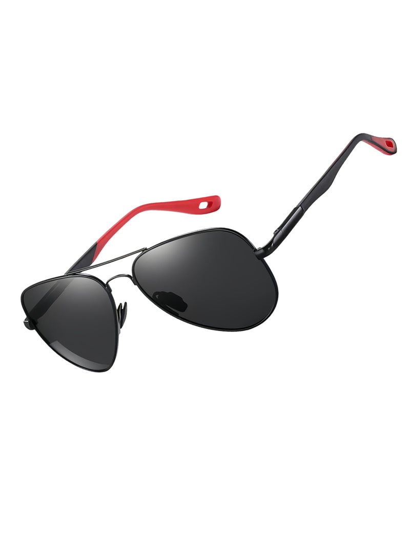 Retro Classic Polarized Sunglasses, Neutral Lightweight Men's Sunglasses, UV400 protection Suitable for Desert Driving, Beach Daily Fashion Outdoor - Image 3