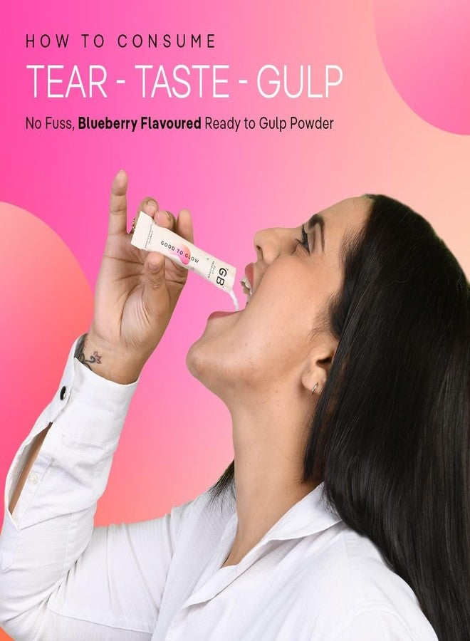 The Good Bug Good To Glow SuperGut Powder for Glowing Skin | Pre & Probiotic Supplement for Healthier Skin, Hair & Nails for Women | 5 Billion CFU of Clinically Proven Strains | 30 Days Pack - Image 4
