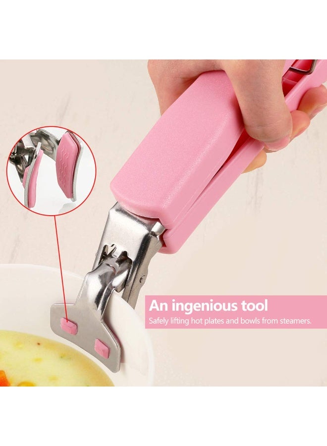 general Stainless Steel Kitchen Pan Gripper, Anti-Hot Spring Handle Pot Clip, Cooking Tool - Image 4