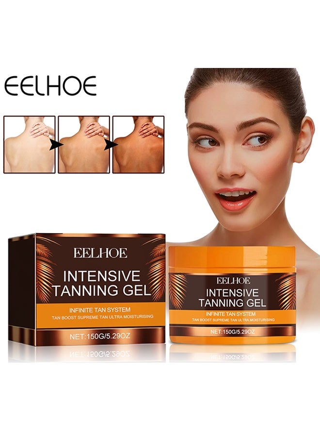 إيلهو جل دباغة مكثف، مسرع دباغة، مسرع دباغة براونينج، غير دهني، مقاوم للماء مع زيت الجزر وجوز الهند، جل دباغة بني مكثف للجسم في الهواء الطلق شاطئ سامر هنالك - Image 2