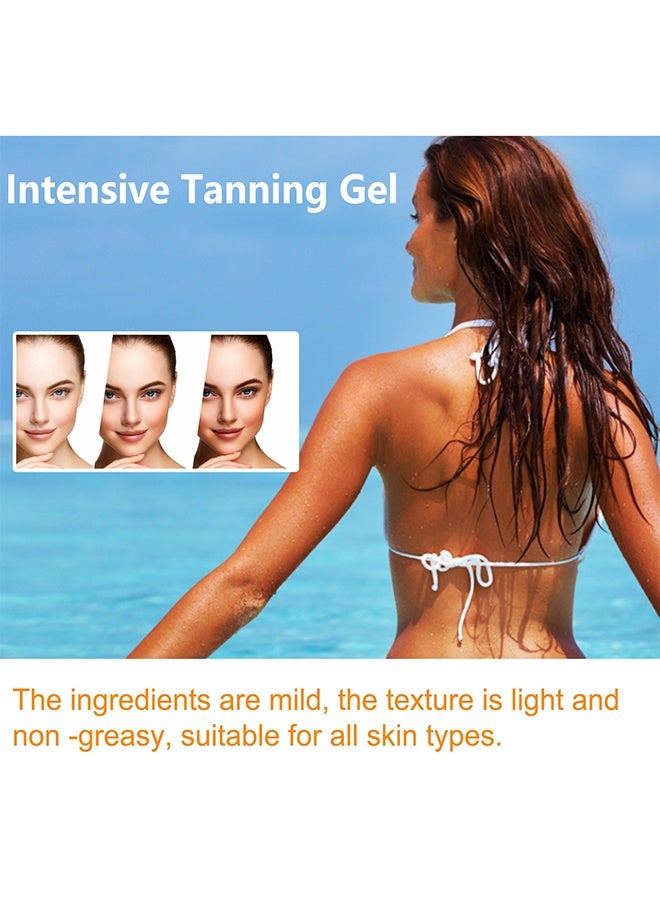 إيلهو جل دباغة مكثف، مسرع دباغة، مسرع دباغة براونينج، غير دهني، مقاوم للماء مع زيت الجزر وجوز الهند، جل دباغة بني مكثف للجسم في الهواء الطلق شاطئ سامر هنالك - Image 3