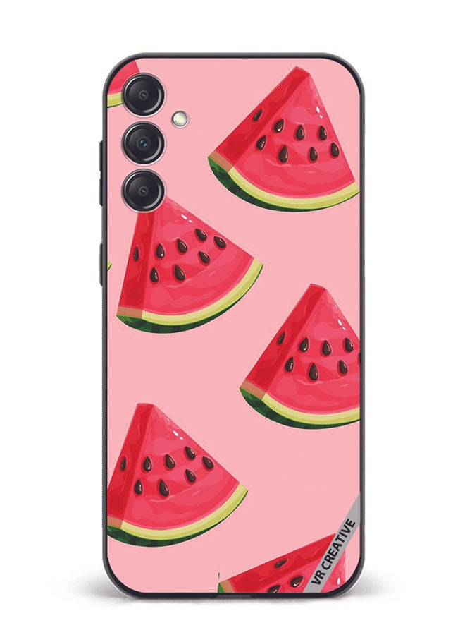 VR CREATIVE Protective Case Cover For Samsung Galaxy A34 Watermelon Design Multicolour - Image 1