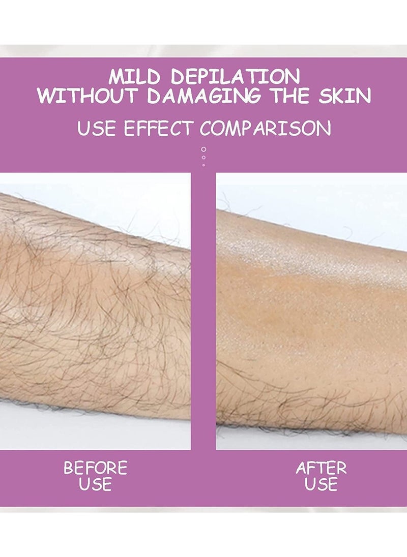 ORiTi Crystal Hair Eraser, Painless Crystal Hair Remover for Women Men Arms Legs Back, Soft Smooth Silky Skin, Magic Crystal Hair Remover & Skin Exfoliator Tool for Body Any Part  - Image 5
