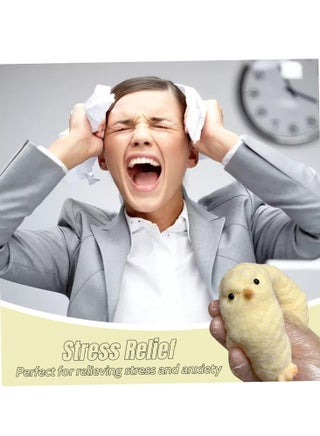 لعبة اسفنجية مصنوعة يدويا من السيليكون لتخفيف التوتر، العاب ضغط من السيليكون لتخفيف التوتر، دجاجة اسفنجية مصنوعة يدويا، اسفنجي فائق النعومة - view 5