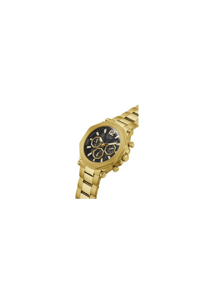 GUESS ساعة متعددة الوظائف للرجال من غس باللون الذهبي - GW0539G2  - Image 2