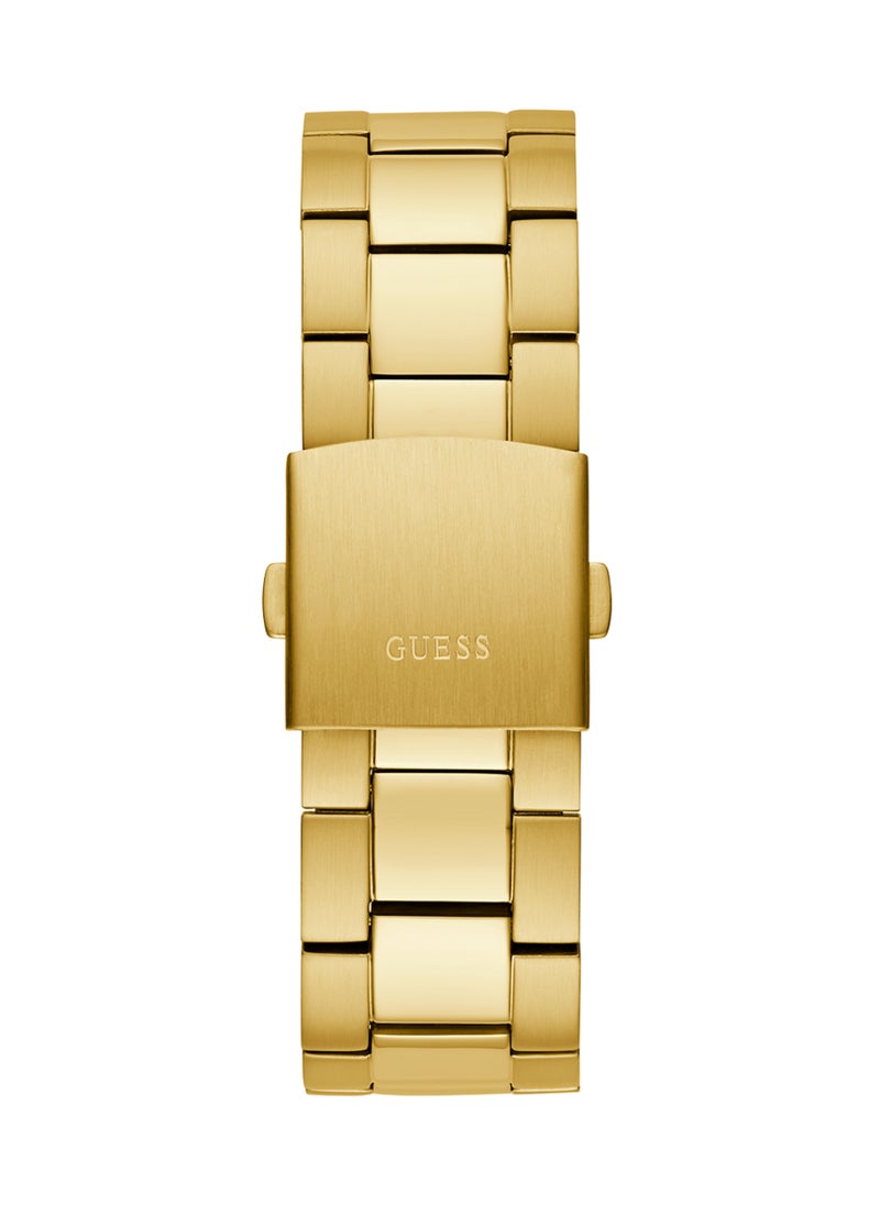 GUESS ساعة متعددة الوظائف للرجال من غس باللون الذهبي - GW0539G2  - Image 4