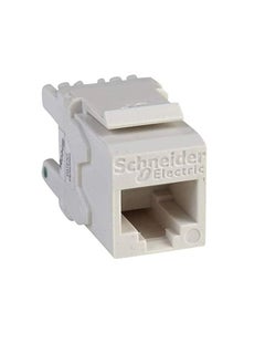 Schneider Schneider Electric Keystone RJ45 Digilink Cat6 UTP I/O Modular Jack (Pack of 10)  - Image 1