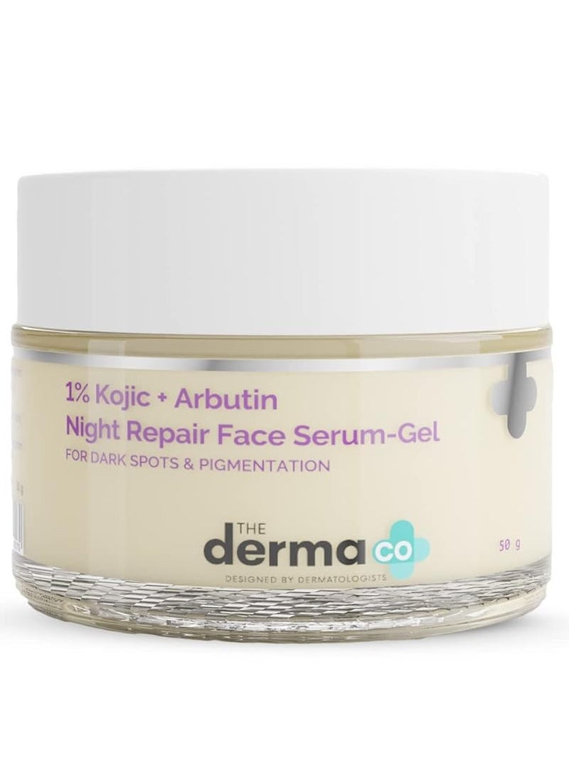 THE derma Co The Derma Co Arbutin Night Repair Face Serum Gel 50g  - Image 1