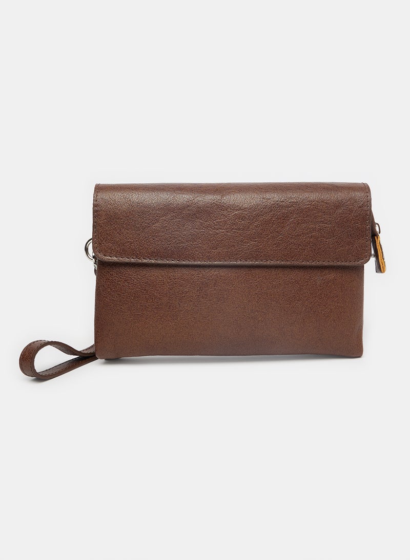 Leather Crossbody Bag - Image 1