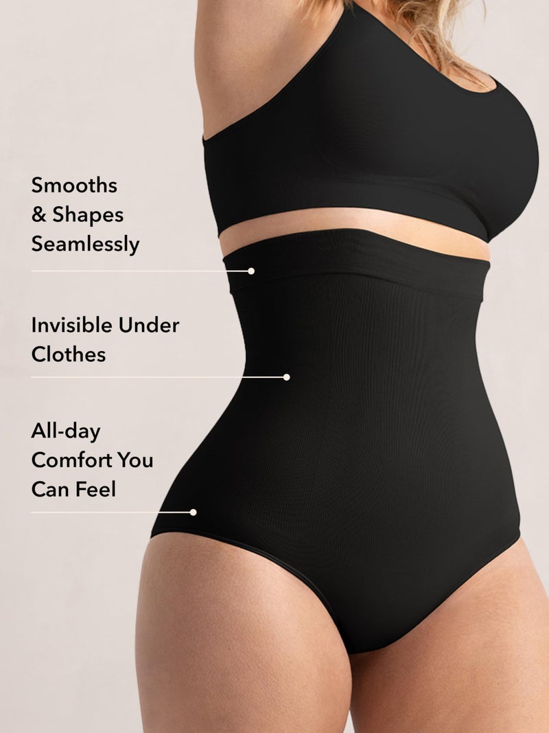 SHAPERMINT Shapewear for Women - Seamless Shapewear Tummy Control Panty, Body Shaper, Tummy Control Underwear for Women - Image 2