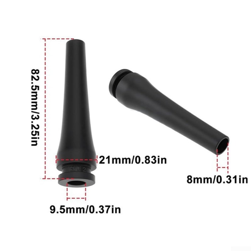 Cable Protection Sleeve Rubber Hose Black Plastic Guard For Power Tools 1pc - Image 3