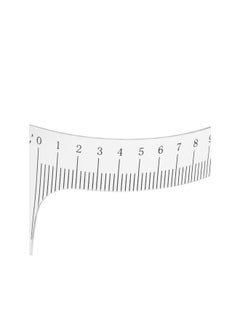 Generic Professional Eyebrow Positioning Ruler Eyebrow Stencils Eyebrow Shaper Brow Mapping Tool Microblading Brow Shape Design Ruler(鼻梁尺A款)  - Image 5