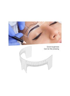 Generic Professional Eyebrow Positioning Ruler Eyebrow Stencils Eyebrow Shaper Brow Mapping Tool Microblading Brow Shape Design Ruler(鼻梁尺A款)  - Image 2