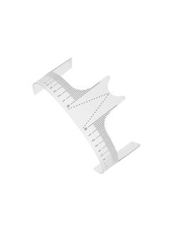 Generic Professional Eyebrow Positioning Ruler Eyebrow Stencils Eyebrow Shaper Brow Mapping Tool Microblading Brow Shape Design Ruler(鼻梁尺A款)  - Image 4