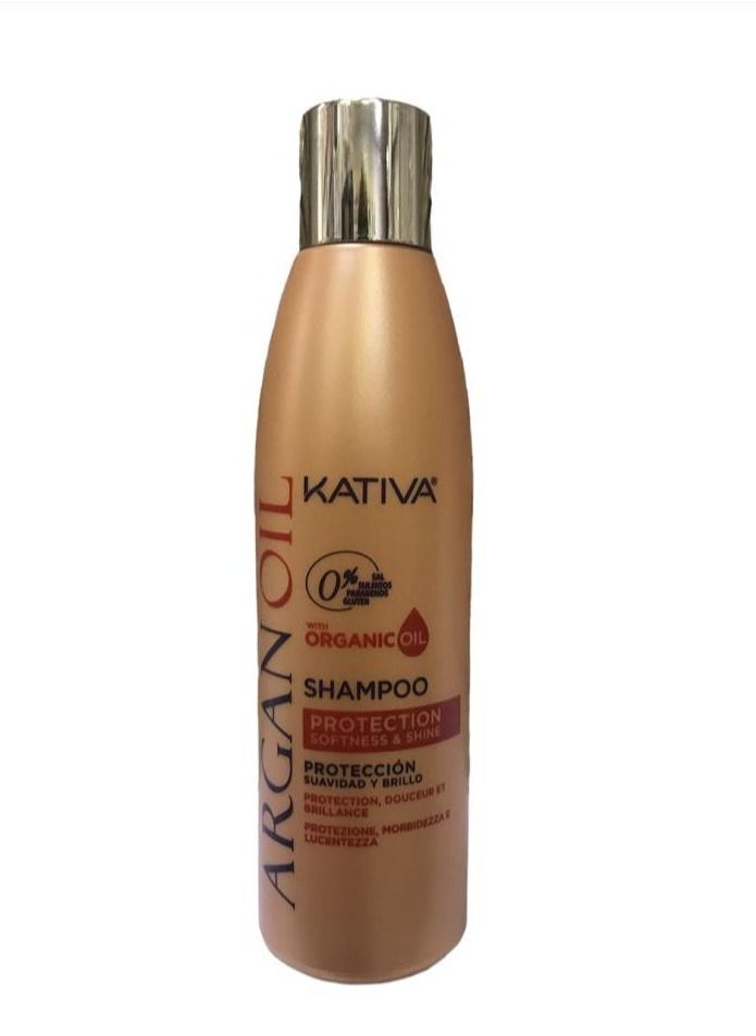 Kativa kativa argan oil shampoo protection softness shine 