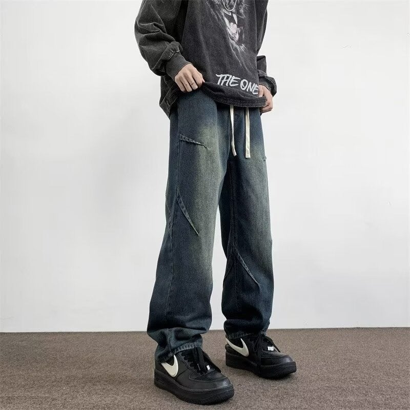 Unisex Casual Daily Denim Jeans - Image 5
