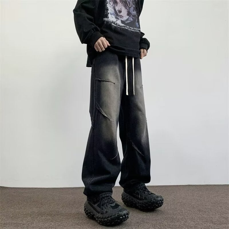Unisex Casual Daily Denim Jeans - Image 3