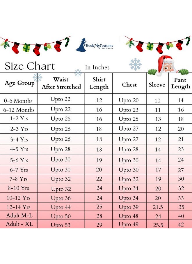 BookMyCostume BookMyCostume Fleece Adults Santa Claus Suit with Premium Beard Complete Set Christmas Adults Fancy Dress Costume - Premium Adult XL,Multicolor  - Image 5
