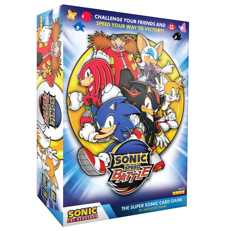 KESS Sonic Speed Battle Card Game Three Separate Card Games Each Being 24 Players That use The Same Deck in Completely Different Ways - Image 2