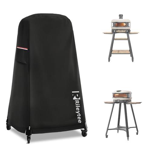 Rileytee Pizza Oven Cover for Gozney ArcArc XLDomeDome S1 Pizza Oven with StandOutdoor Heavy Duty 600D Waterproof Dustproof Pizza Oven Cover - Image 1