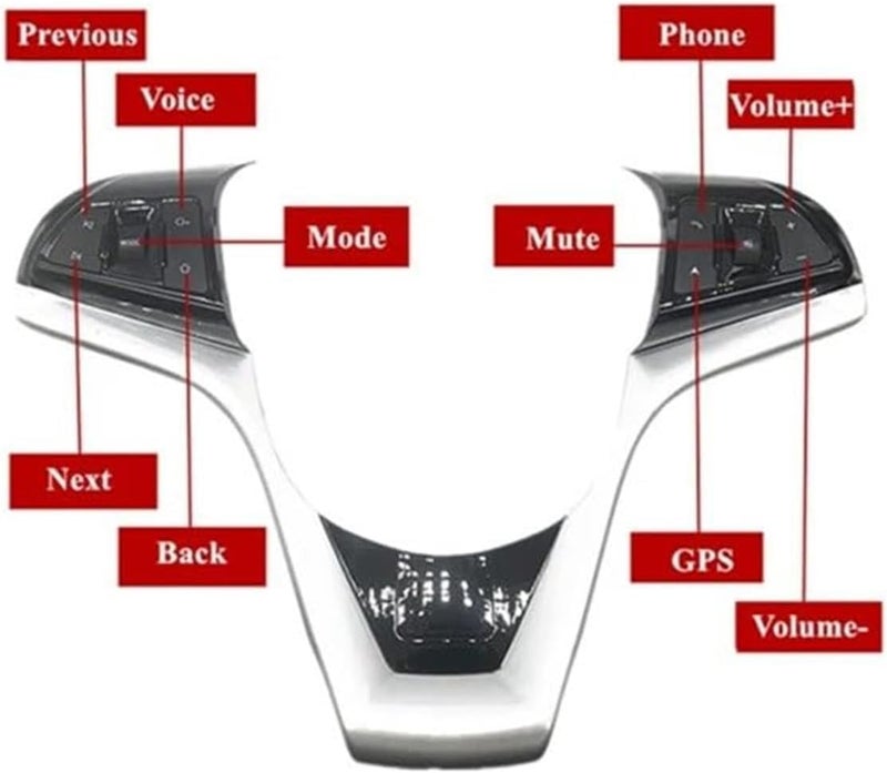 Vuzmode Multifunctional Steering Wheel Control Button - Image 4