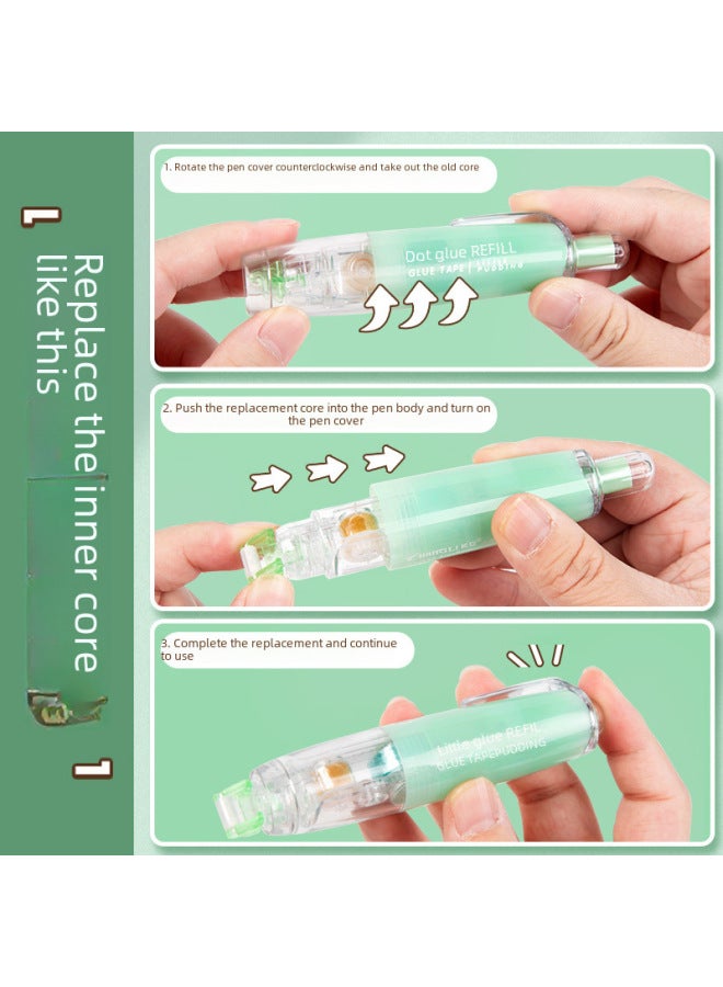 Changli Correction Tape Manual Hand Account Dot Glue Double-sided Adhesive Mini Paste New Chinese Goods - Image 4