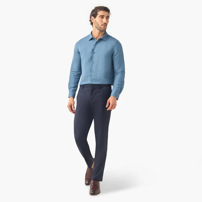 سبلاش فيڤ Regular Fit Linen Blend Shirt