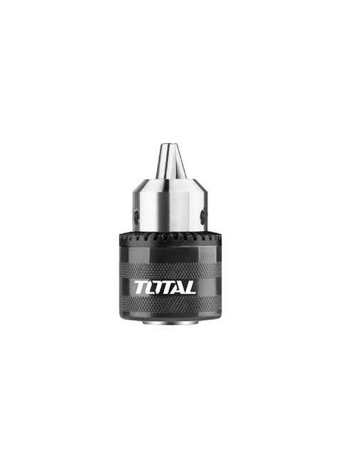 TOTAL Drill Chuck with Key – 1.5 to 13mm Capacity | 1/2" Connection Size | Heavy-Duty Metal Keyed Chuck for Drills & Rotary Tools