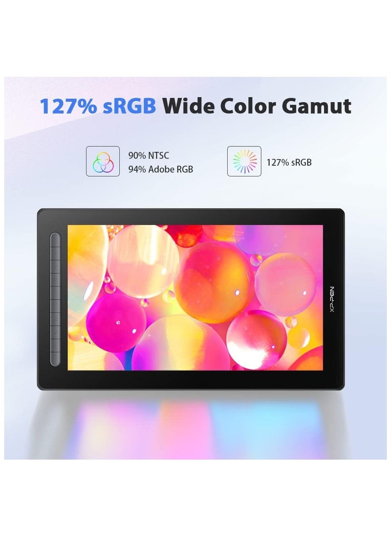 XP-PEN Artist 16 (2nd Gen) – 15.4" Full-Laminated Drawing Tablet with X3 Smart Chip Stylus, 8192 Pressure Levels, 10 Shortcut Keys, 127% sRGB Color Gamut  - Image 3
