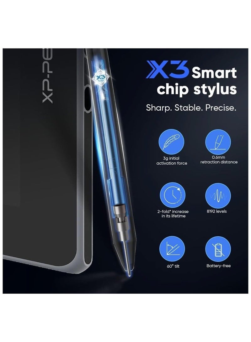 XP-PEN Artist 16 (2nd Gen) 16" Drawing Pen Display, Full-Laminated Graphics Tablet with X3 Smart Stylus & Tilt Support for Illustration, Design & Animation - Image 5