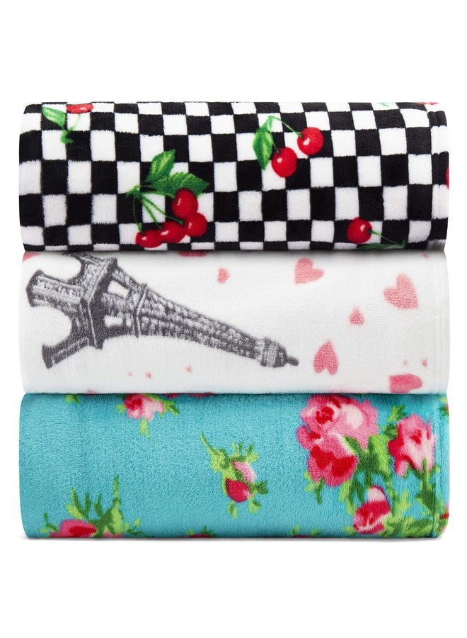 Betsey Johnson Home Plush Collection Throw - Ultra-Soft & Cozy Fleece, Lightweight & Luxuriously Warm, Perfect for Bed or Couch, Betsey Signature 50 x 70 - Image 4