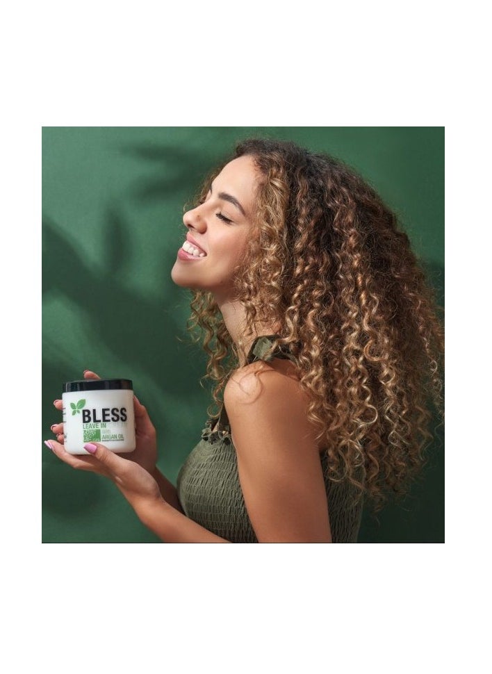 Bless Bless Leave In Cream With Argan Oil For Curly Hair - 250 ML  - Image 3