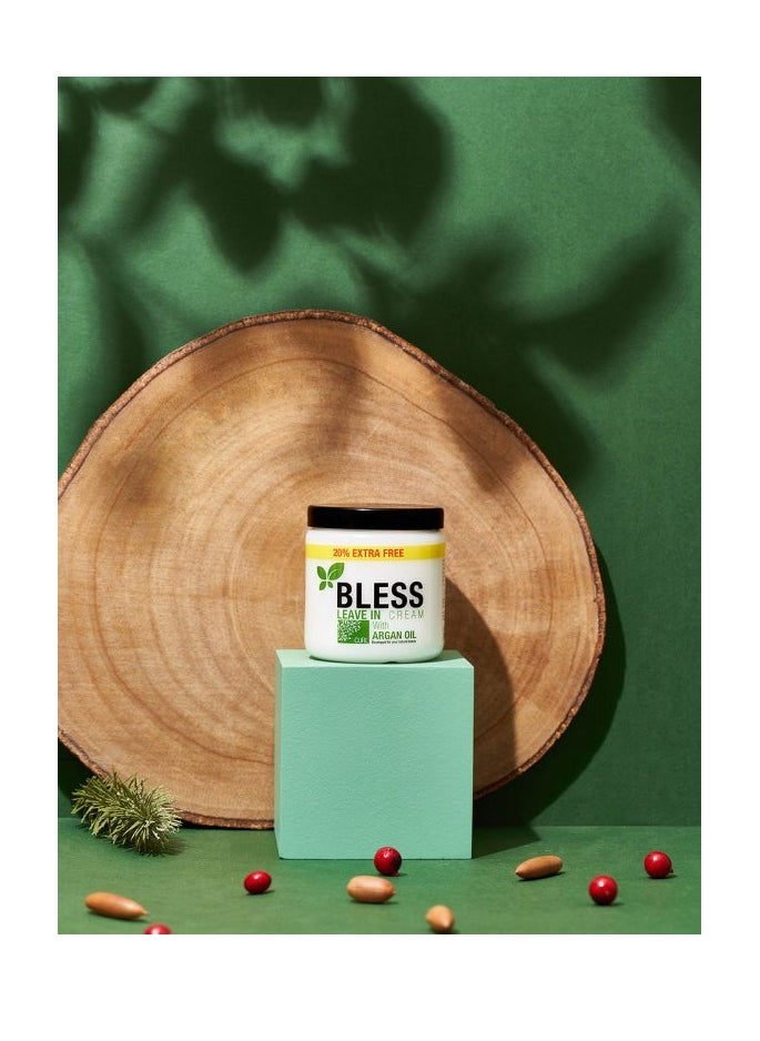 Bless Bless Leave In Cream With Argan Oil For Curly Hair - 250 ML  - Image 2