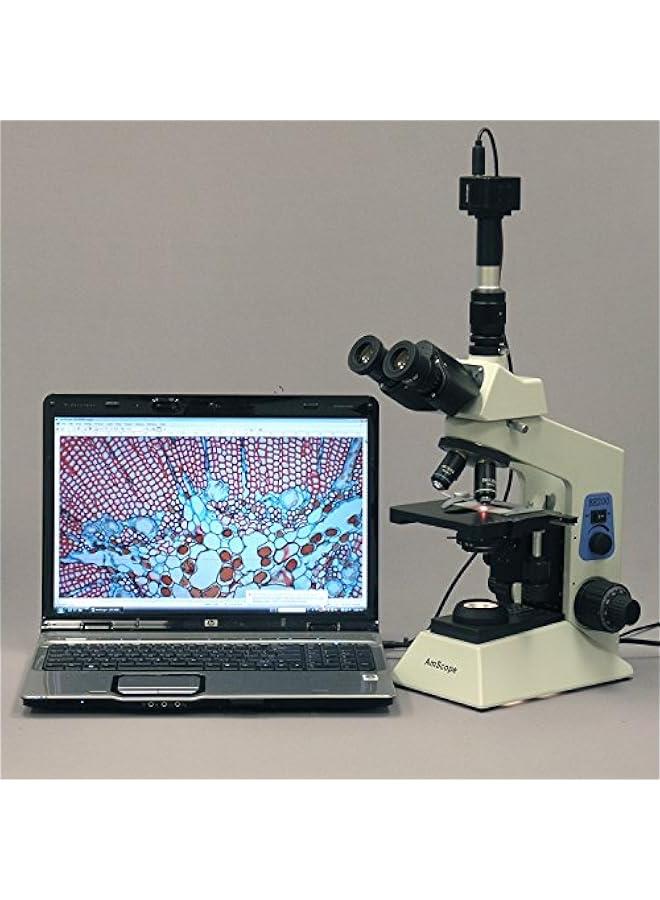 Arabest T580B-DK 40X-2000X Professional Darkfield Research Biological Compound Microscope  - Image 2