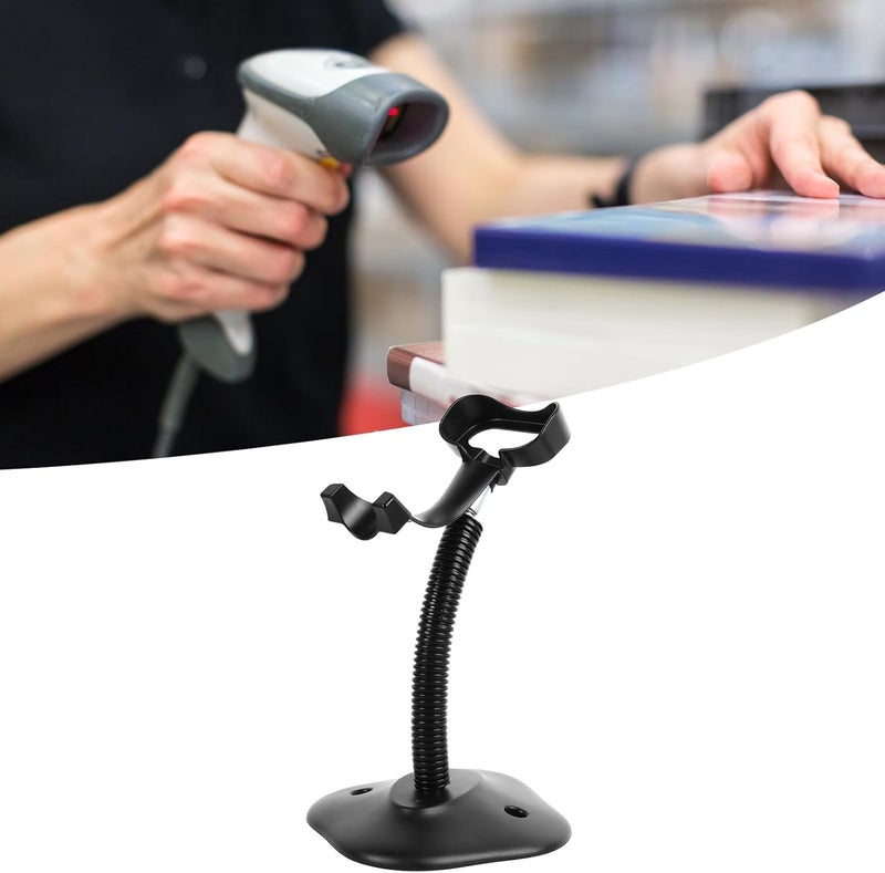 Durability boost selected material Universal Barcode Scanner Stand, Flexible Barcode Reader Holder Base, Height Adjustable Head for Supermarket Retail Store School Logistic Warehouse General need oriented design Diverse operating method fit No overseas transit wait Year round in stock All-item unified delivery Upgraded simple practical design Air & land transit compatible Demand fit global economical quality Global flexible assemble picks Systematic nationwide ship Fade proof All budget friendly options Easy clean surface Varied size selections Continuous warehouse supply Local & cross border ship compatible Simple upgraded construction Shop & home all-space compatible Multi-style matching design Multi-source stock guarantee General standard crafted Nationwide warehouse layout Economical varied design options General purpose design - Image 4