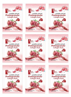 Pomegranate and Collagen Mask 9 Pieces 28Ml - pzsku/ZBF0EE3BE861A12DF782BZ/45/_/1732173769/0085836e-21ec-4cba-a4c8-b018bb6bdf63