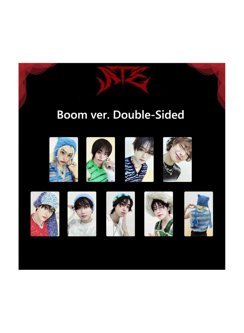 NIBEMINENT 8 Pcs Kpop Stray Kids ATE Lomo Cards Card For Fans Collection Gifts