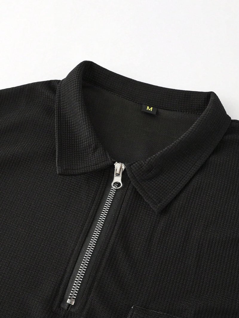 Lymio Men T-Shirt || Cotton Casual T Shirt for Men || Available in Combo Pack of 2 (T-42-43-Black-White-XL) - Image 4