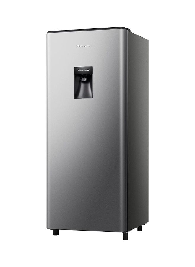 Hisense 233 Liter Refrigerator, Single Door Compact Silver, With Water Dispenser 1 Years Full & 5 Years Compressor Warranty RR233N4WSU Silver - Image 1