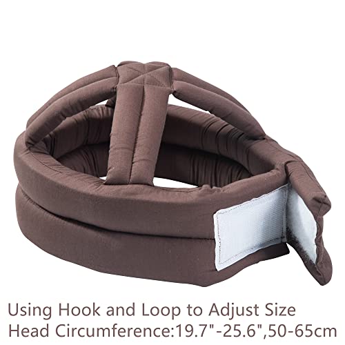 Cepairng Thick Soft Protective Helmet for Elderly Youth Adult Sizing,Seniors Head Protector Fall Protection Hat Cap,Elder Safety Products Protect Head Injury in Falls,for Home Gardening Walking Dog - Image 3