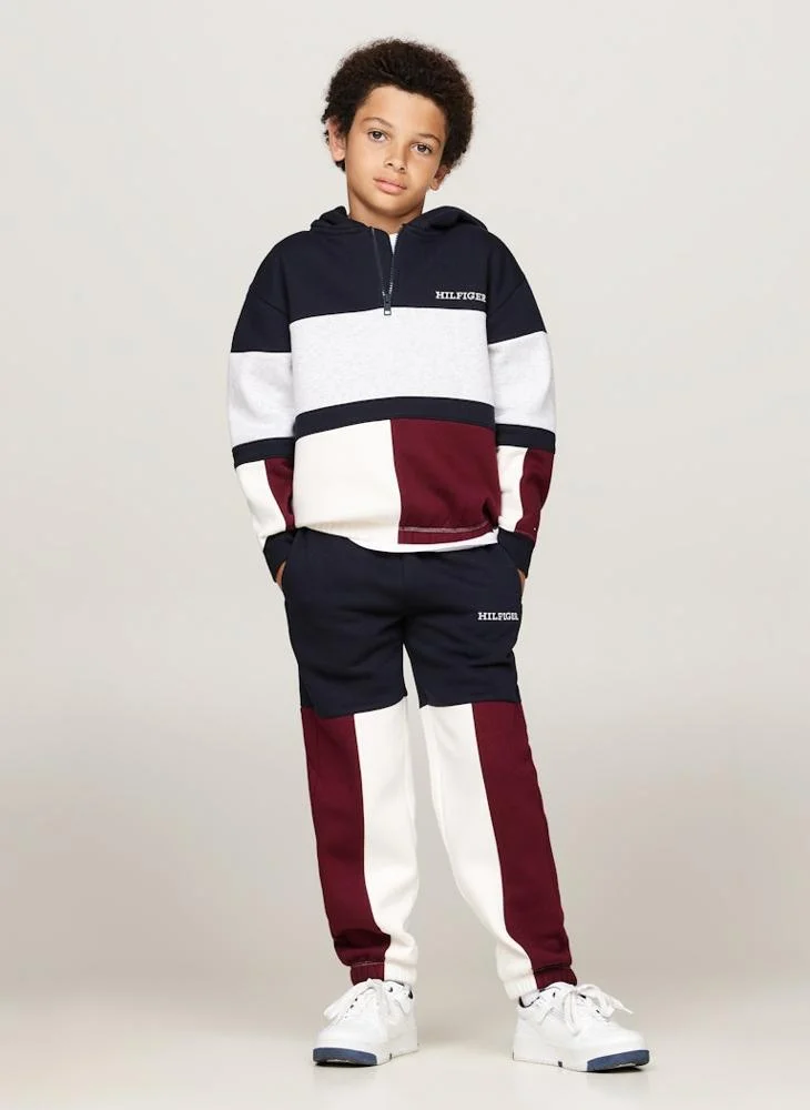 TOMMY HILFIGER Kids Colorblock Sweatpants