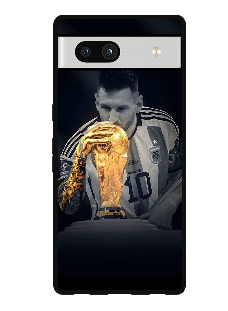 Theodor Protective Case Anti Scratch Shock Proof Bumper Cover For Google Pixel 7a Messi (2) - Image 1