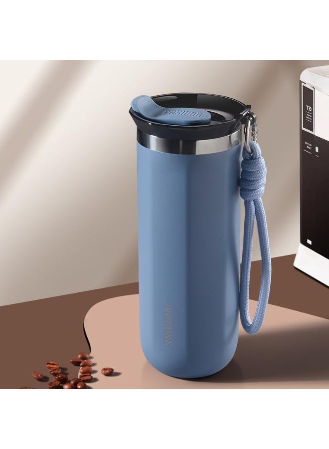 TYCOM Travel Coffee Mug 500 ML Stainless Steel Vacuum Ice and Hot Drinks Insulated Tumbler for Home Office Outdoor Works - Image 1