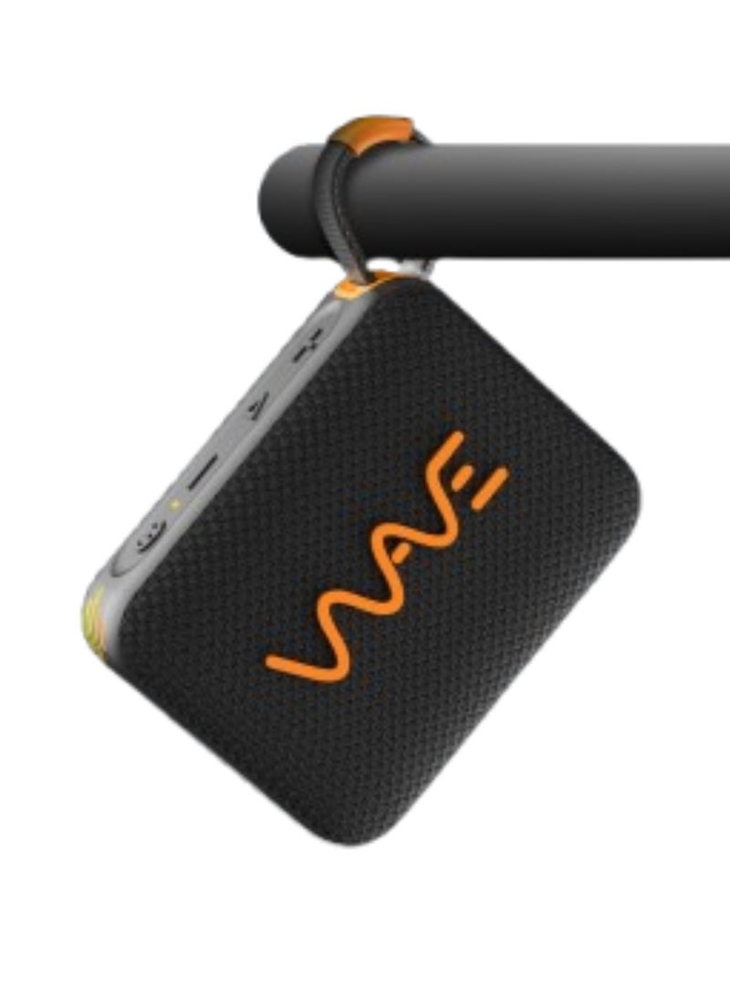 Wave Mini Wireless Bluetooth Speaker 5.3, Waterproof Portable Bluetooth Speaker with 6W HD Sound, TF Card & Type-C, 6H Playtime, Mini Blutooth Speaker for Outdoor/Indoor Use - Image 2