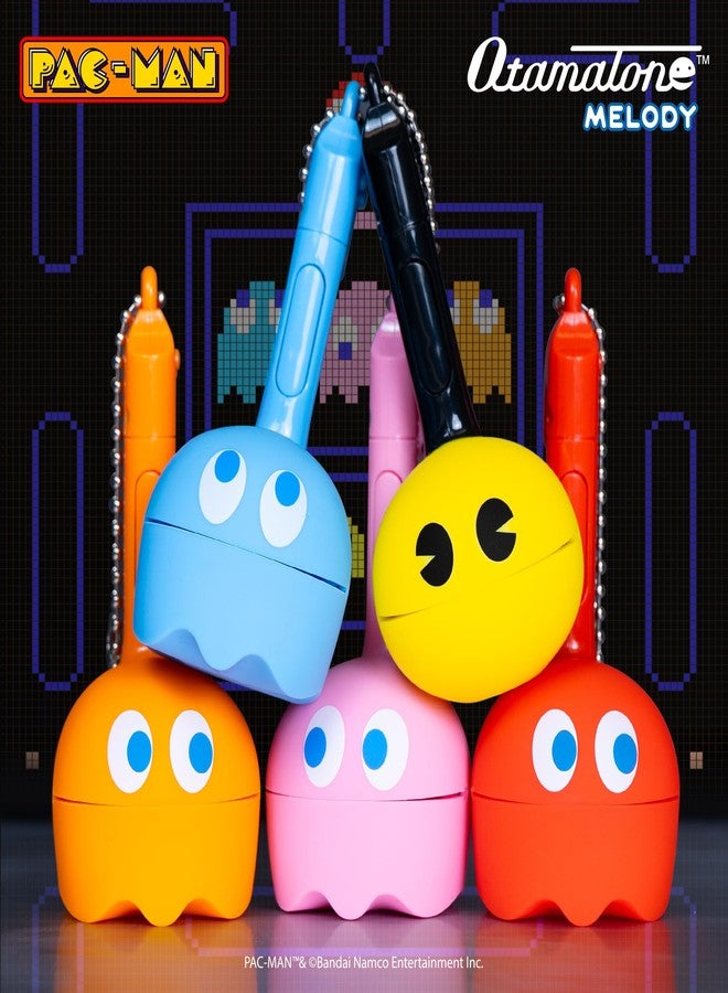 Otamatone Melody Original PAC-Man Electronic Portable Music Toy Player Synthesizer from Japan by Maywa Denki Officially Licensed Merchandise with English Instructions Keychain Accessory - PAC-Man - Image 3