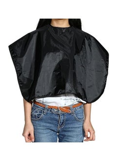 KNAFS COLLECTIONS KNAFS COLLECTIONS Salon Apron Hairdressing Hair Cloth Waterproof Shampoo Cutting Cape Black Dye  - Image 1