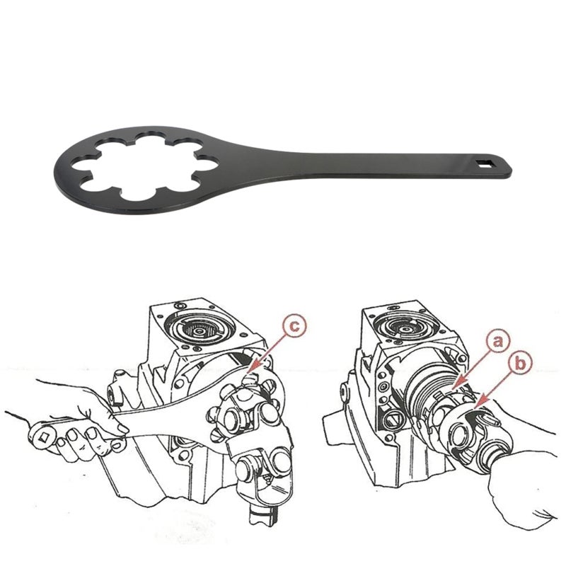 Spanner Nut Wrench Replacement for MerCruiser Alpha One & Bravo 91-17256, 91-36235, 18-9803 - Image 2