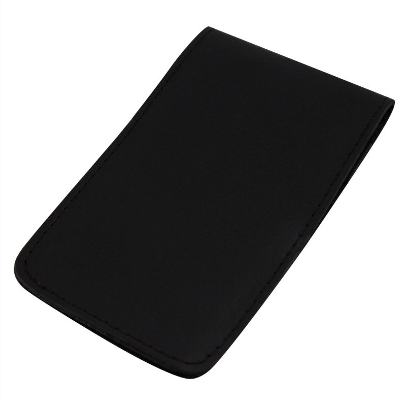 HWC LEATHER POCKET 3X5 MEMO BOOK COVER NOTE PAD HOLDER - PLAIN